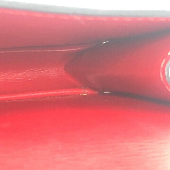 LOUIS VUITTON M52607 Epi Pochette Ceinture Tilsit Pouch only Bag Red - Picture 12 of 12